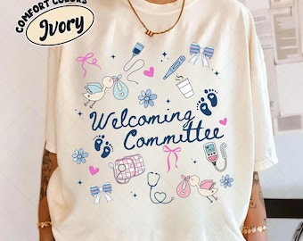 Labor and Delivery Nurse Doodles PNG, Hand Drawn Doodle Design, L&D RN, Medical, Transparent Background, Digital Download