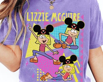 Retro jaren 90 Disney Lizzie McGuire Mickey Ears, schattige Lizzie, dit is waar dromen van zijn gemaakt, WDW Disneyland Girls-reis