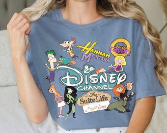 Disney Channel Characters PNG, Suite Life PNG, Phineas Ferb Png, That's So Raven PNG, Nostalgic Disney Png, Digital Download
