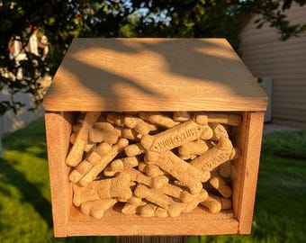 Planos para hacer una caja de golosinas para perros: Proyecto de carpintería para principiantes (patrón en PDF)