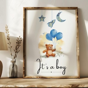 Digital cash gift for the birth of a boy | Instant PDF download | DIY baby gift to print | Baby shower idea | Printable template | V1