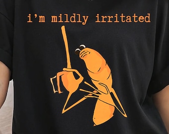 Comfort Colors® I'm Mildly Irritated Marcus The Worm Shirt, Marcus The Worm Meme Shirt, Brain Rot shirt, Robert Help Marcus The Worm