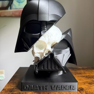 Darth Vader Skull – 3D Printed Star Wars-Inspired Collectible