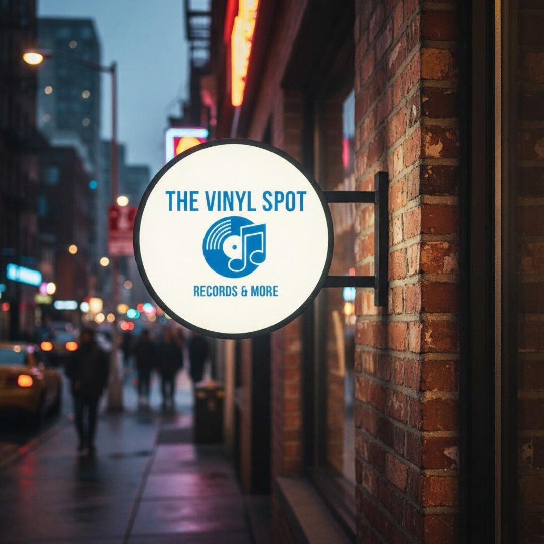 Custom LED Lightbox Sign | Round Lightbox Sign | Outdoor & Indoor 3D ...