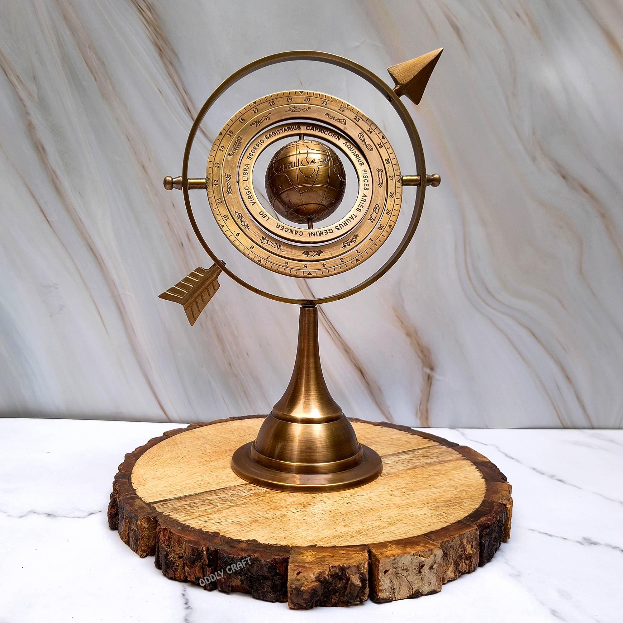 Antique armillary 天球儀 ミニチュア 天球儀 おしゃれ インテリア