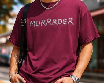 Camiseta de Murderrder / Ropa vintage para fans de la telerrealidad de asesinatos / Camiseta con cita de Alan / Sudadera de moda de la cultura pop