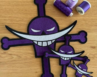 One Piece Whitebeard Patch
