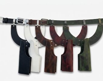 Sabine Wren-riem met dubbele holster, Mandalorian-cosplay leren riem, op Star Wars geïnspireerd kostuumaccessoire