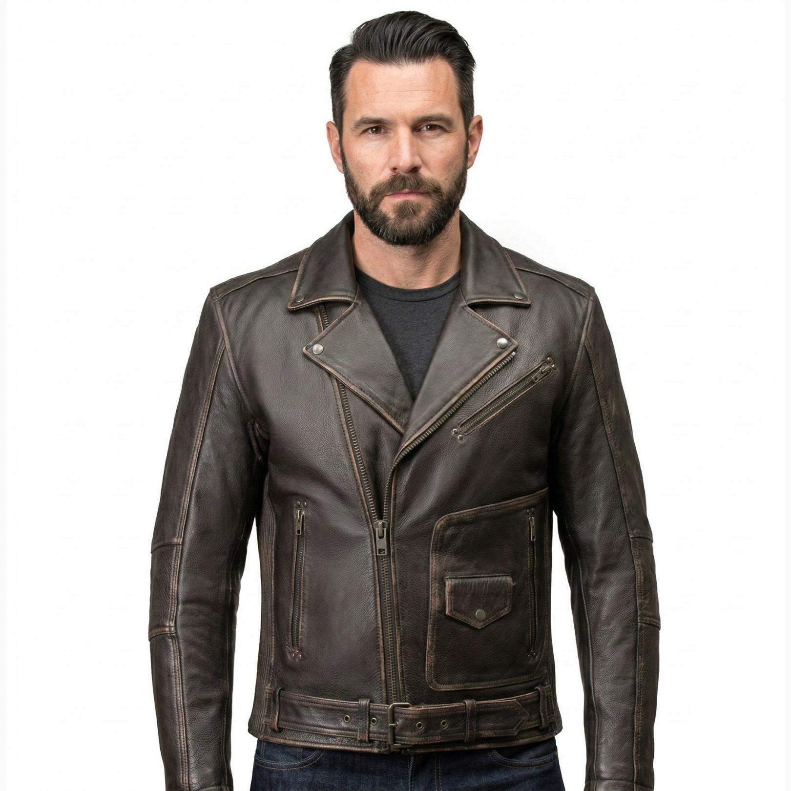 Ysl Leather Jacket - Etsy