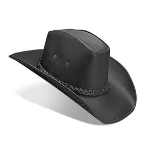 Black Cowboy Hat, Cowboy Hat, Western Hat, Leather Cowboy Hat, Black American Hat, Woman Cowboy Hat, Cowgirl Hat, Gift for him, Gift for her