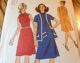 70s dress pattern | Etsy
