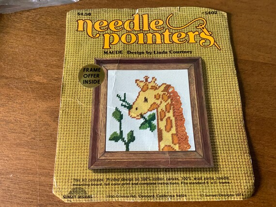 Cross Stitch Kit Giraffe art 10-34