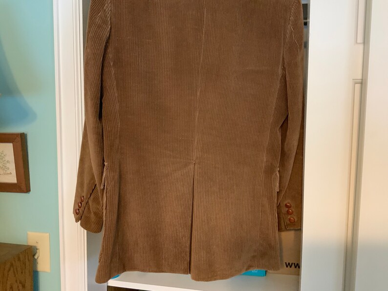 Early 80\u2019s Vintage Mans Jacket Made in Poland Jacket Barrister for Walkers Dark Brown Corduroy Jacket Men\u2019s Corduroy Sport Jacket