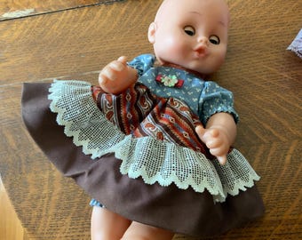 12 Inch Doll Clothes, 12” Doll Clothes, Handmade, 12” Doll Dress