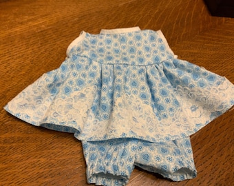 12 Inch Doll Clothes, Handmade  Doll Dress