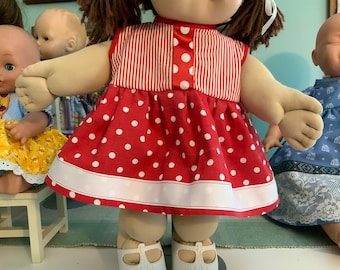 Doll Clothes, 16" Doll Clothes, 16" Baby Doll Clothes, 16 Inch Doll Clothes, Handmade 16" Doll Dress