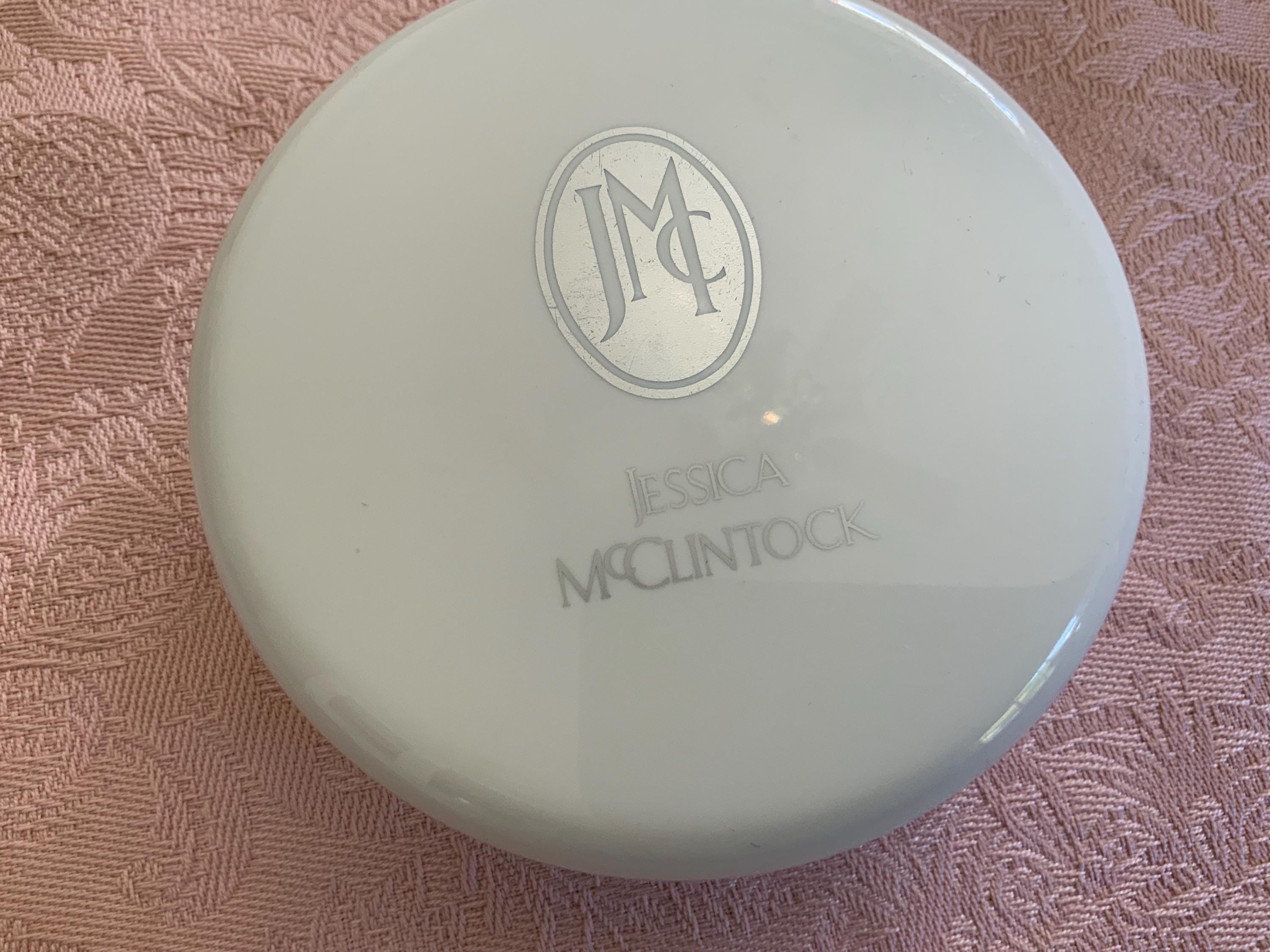 Jessica Mcclintock Body Powder Container 90's, Empty No Powder or