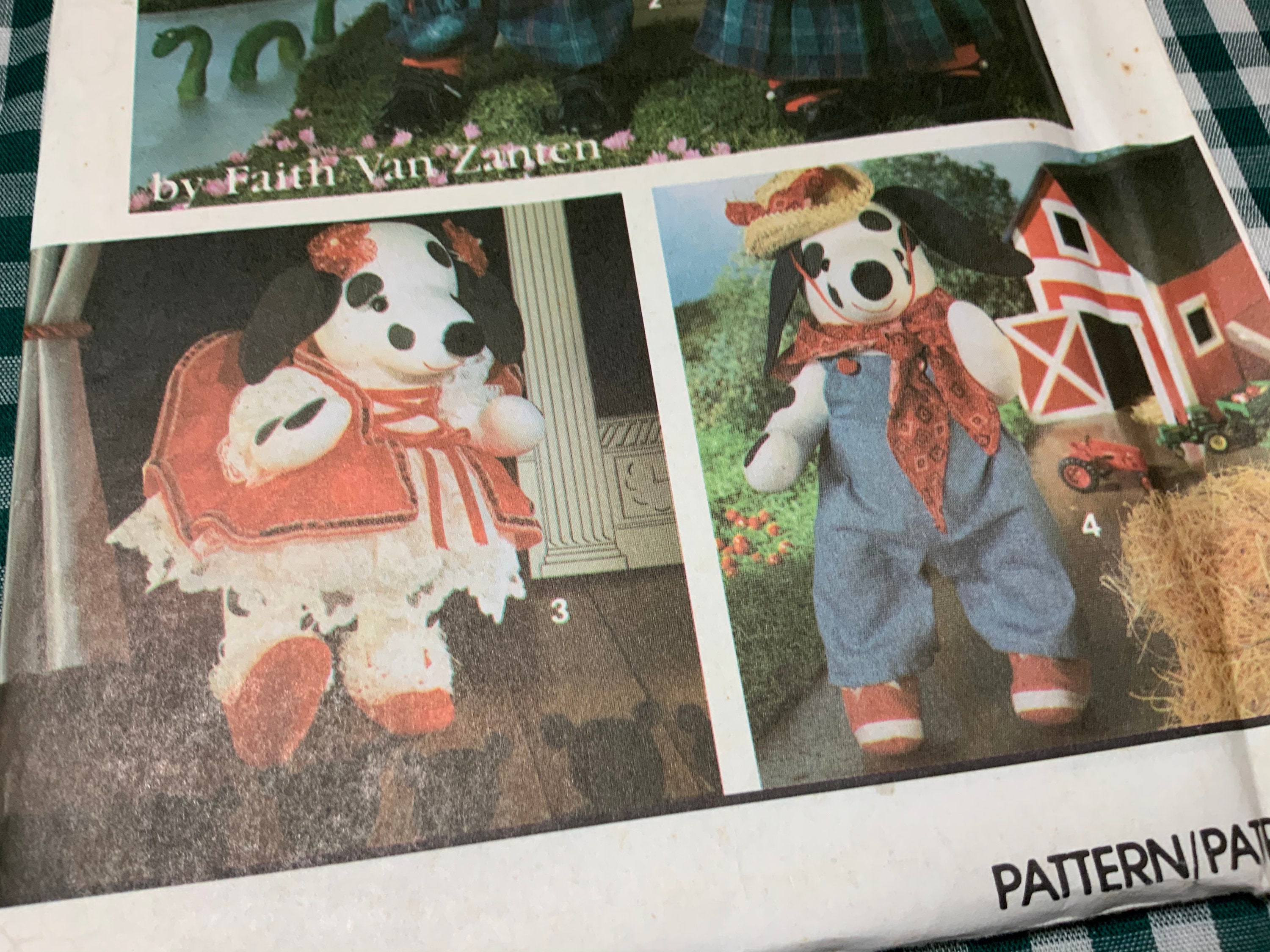 Simplicity Pattern 7864 Stuffed Dog Pattern Stuffed Etsy UK
