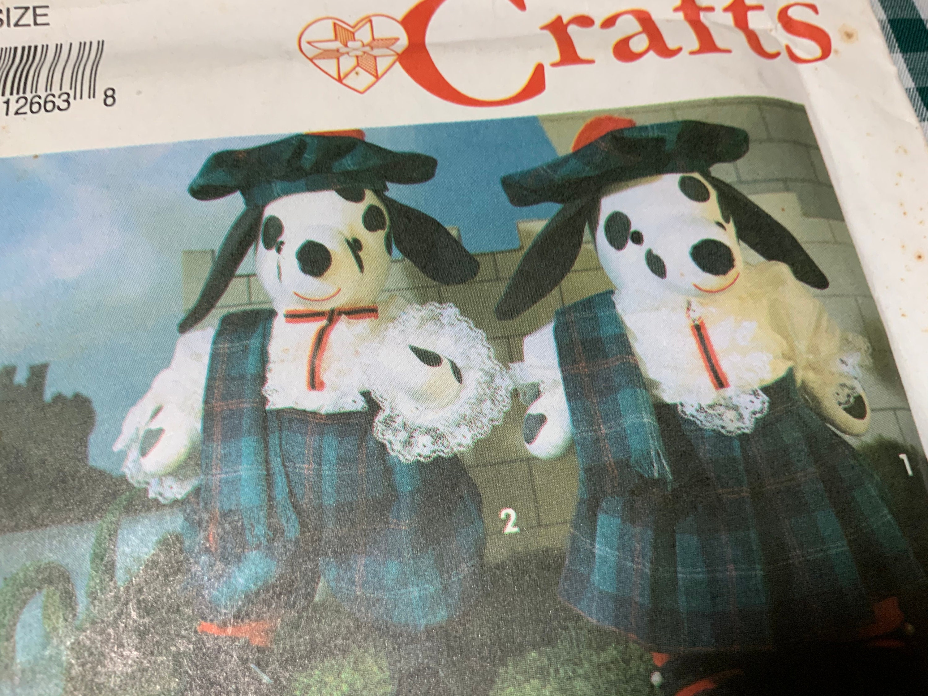 Simplicity Pattern 7864 Stuffed Dog Pattern Stuffed Etsy UK