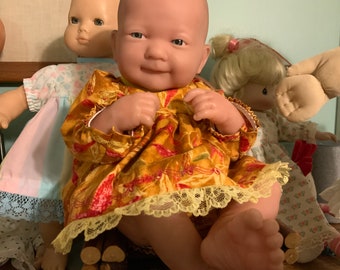 Doll Clothes 14”, 14” Doll Clothes, 14”  Baby Doll Handmade Doll Clothes, Preemie or Reborn Doll Clothes, 14” Baby Doll Dress