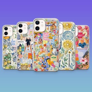 Amalfi Coast Phone Case, Summer Italian Travel Cover for iPhone 16e, 16 Pro 15, 14, 13 Samsung S25, S24Ultra S23FE S22 A16 Pixel 9Pro XL 8A