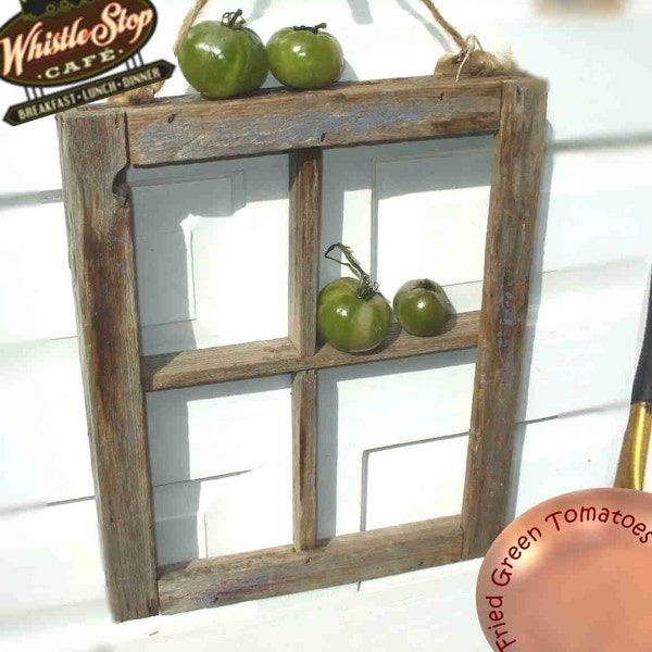 Barn Board shelves, window frame, small size, knick knack or jewelry holder or plain wall decor