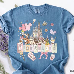 Disneyland Castle Mickey Friends T-Shirt (Digital Download) image 1