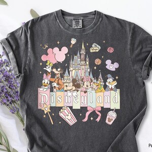 Disneyland Castle Mickey Friends T-Shirt (Digital Download) image 4