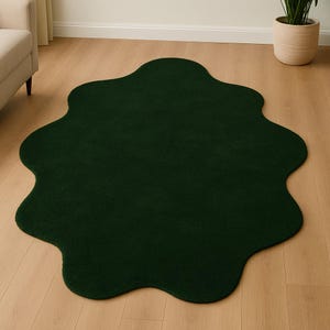 Irregular Handtuffted Rug, for living room, bedroom,kids, hallway, Abstract Rugs layered  wool Rugs contemporary handmade wool rug 8x10 5x8.
