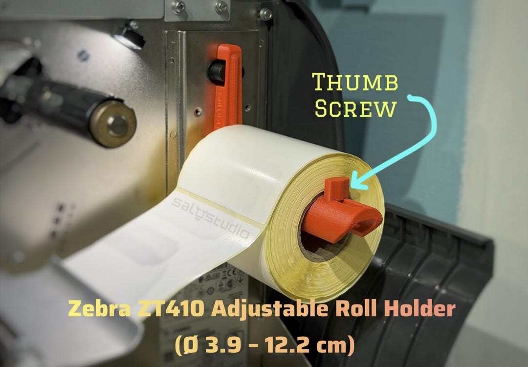 Zebra ZT410 Label Roll Adapter – Small Core (3.9-12.2 Cm) - Etsy