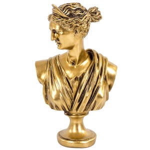 Aphrodite Statue | 32cm Greek Goddess Venus Figurine | Classical Resin Sculpture | Feminine Decor