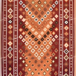 Handwoven Wool  Kilim Rug,  Contemporary Dhurrie Custom Swedish Scandinavian Designer Handmade Flatweave Rug for Living Room, Home Decor