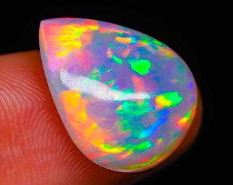 Ethiopische AAA vuuropaal 6,20 karaat cabochon losse natuurlijke edelsteen