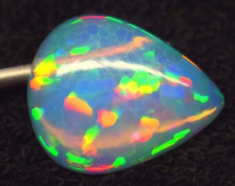 AAA++ natuurlijke 4,40 karaat cabochon losse vuur Ethiopische honingraat opaal edelsteen
