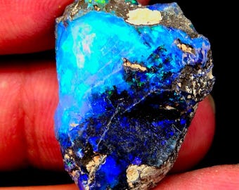 26,80 ct, AAA opal 100% naturlig etiopisk rå ädelsten, smyckestillverkning