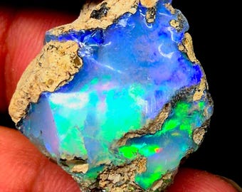 AAA Naturlig Etiopisk Opal Rå, 35.30 Ct, Ädelsten för Smyckestillverkning