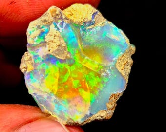 AAA Opal Naturlig Etiopisk Rå, 44.80 Ct, Ädelsten för Smyckestillverkning