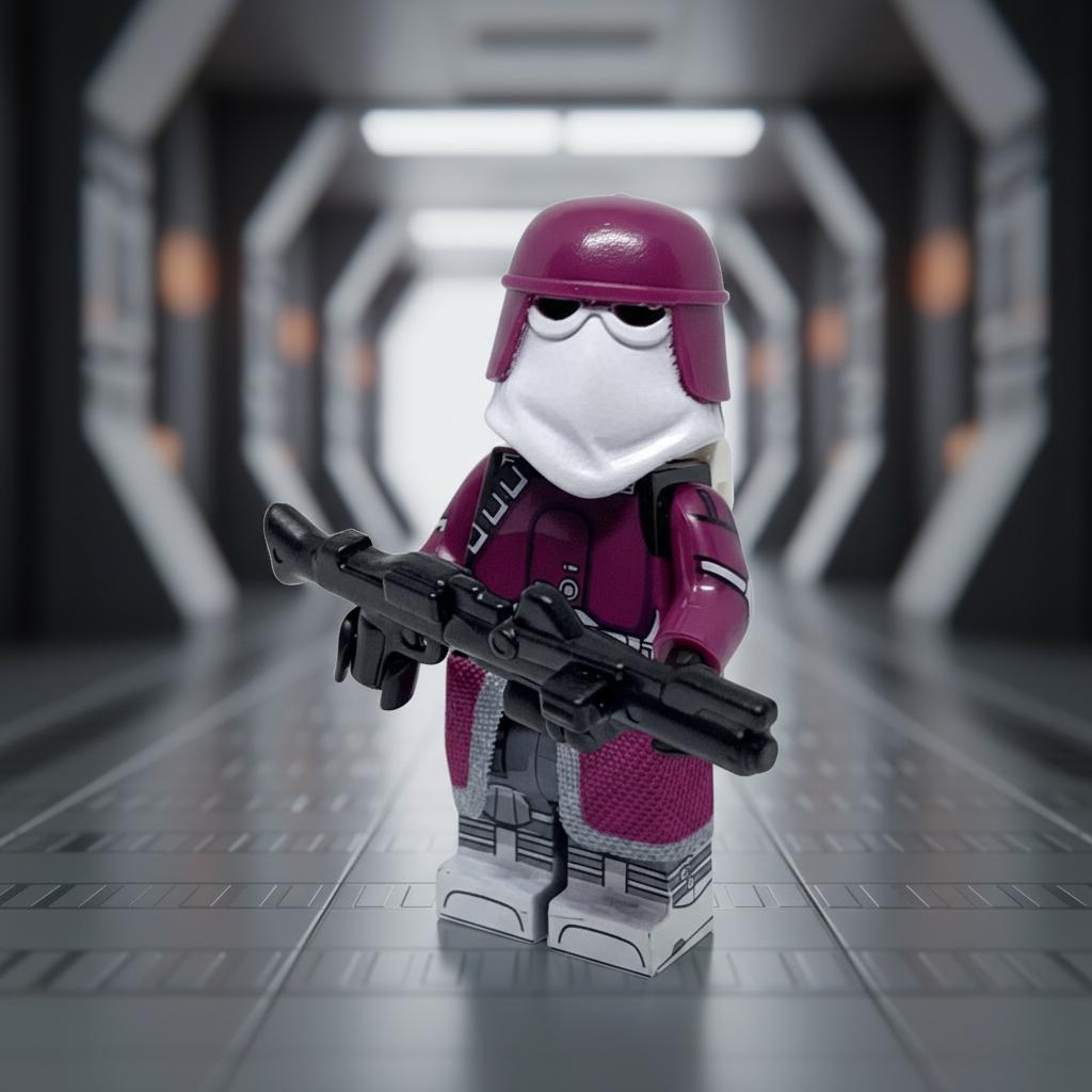 21st Nova Corps Galactic Marine Custom Minifigure – Purple Clone ...