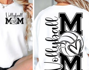 Volleyball Mom PNG: Game Day Shirt Design (Digital Download)