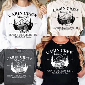 Cabin Crew Before I Do SVG, Custom Cabin Bachelorette PNG, Editable Camp Bachelorette Logo, Lake Bachelorette Digital Download, Cabin Crew