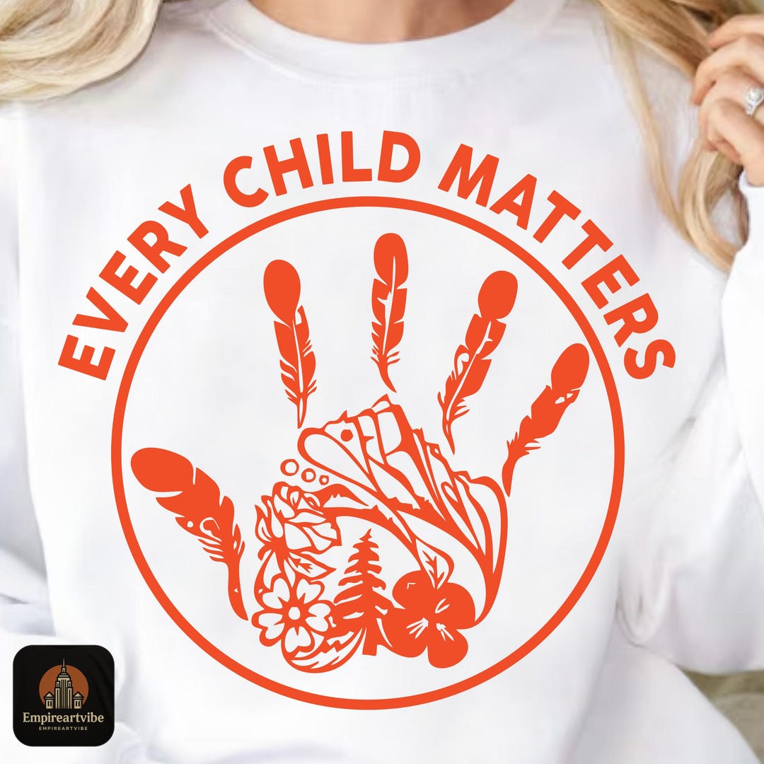 Every Child Matters SVG PNG, Children School Svg, Orange Day Shirt ...