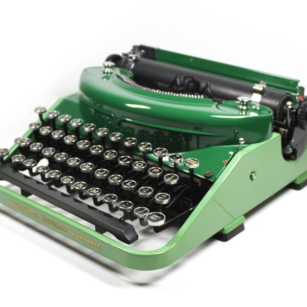 Vintage Two Tone Green Underwood Noiseless