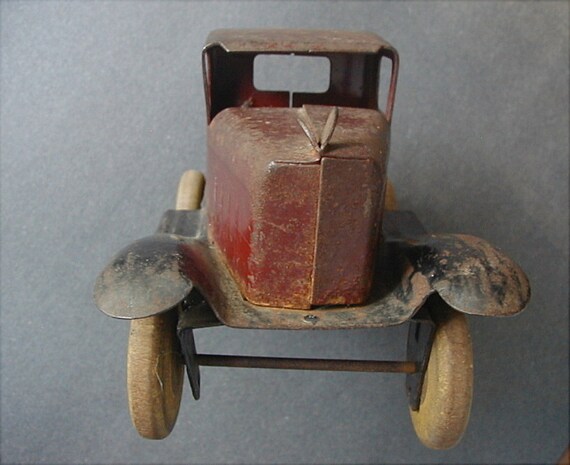 vintage pressed steel truck