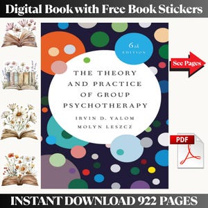 Group Psychotherapy Theory & Practice: 6th Edition + Habit Tracker (Digital Download)