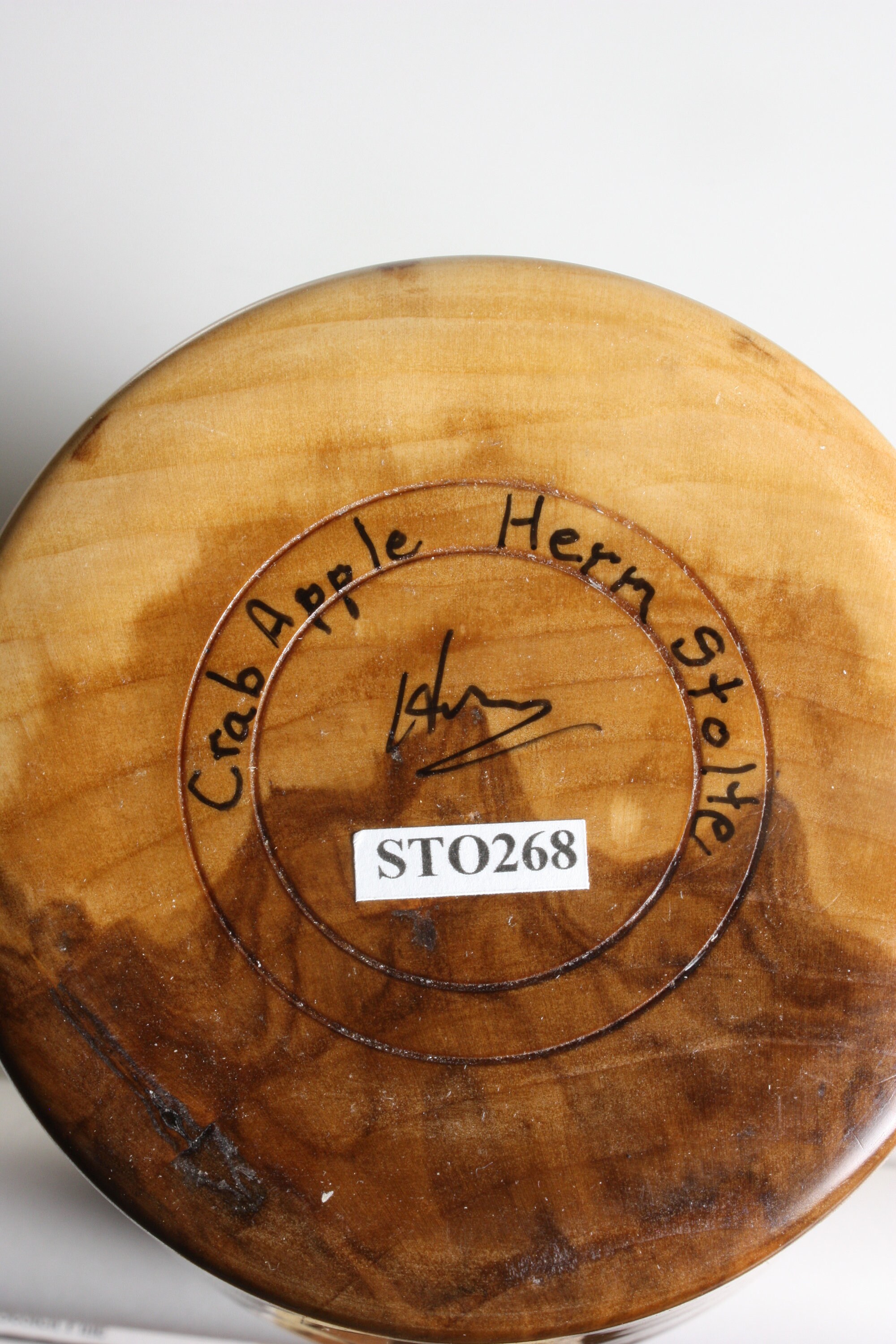 Two Tone Vase Made of Crab Apple Wood Etsy