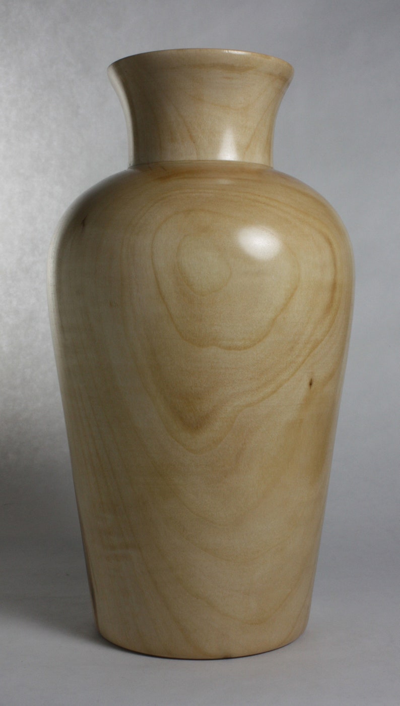 Two Tone Vase Made of Crab Apple Wood Etsy