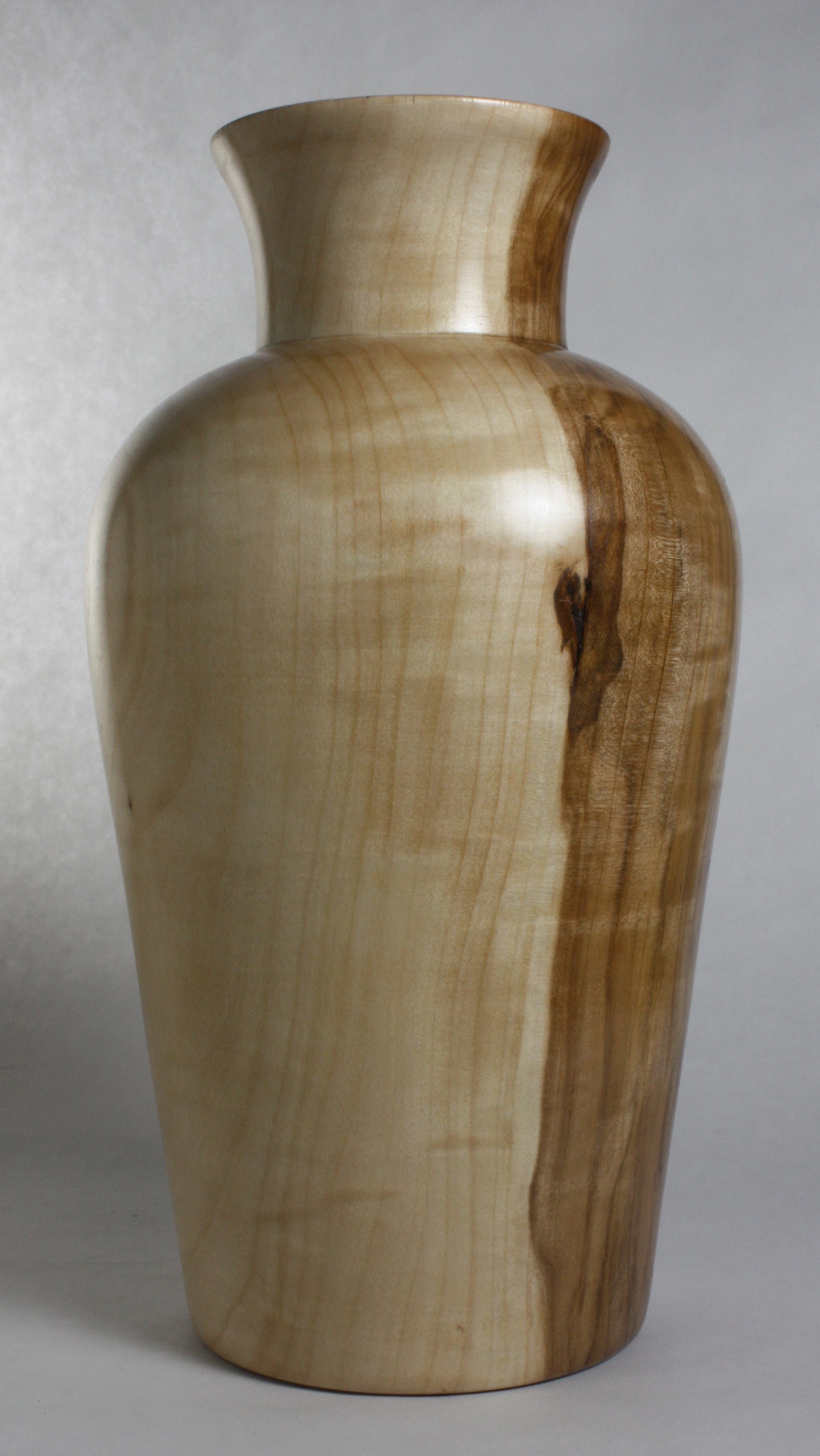 Two Tone Vase Made of Crab Apple Wood Etsy