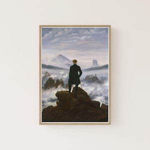 Caspar David Friedrich - Wanderer above the Sea of Fog - 1818