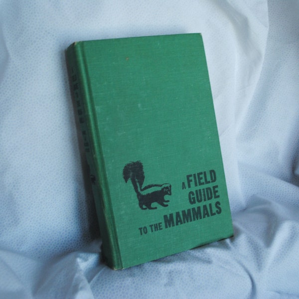 Vintage Book Hardbound Journal: A Field Guide to the Mammals