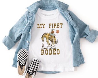 Mi primer rodeo PNG, camiseta de cumpleaños de vaquero (descarga digital)